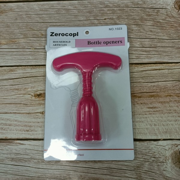 Zerocopl Bottle openers,1 portable plastic wine corkscrew